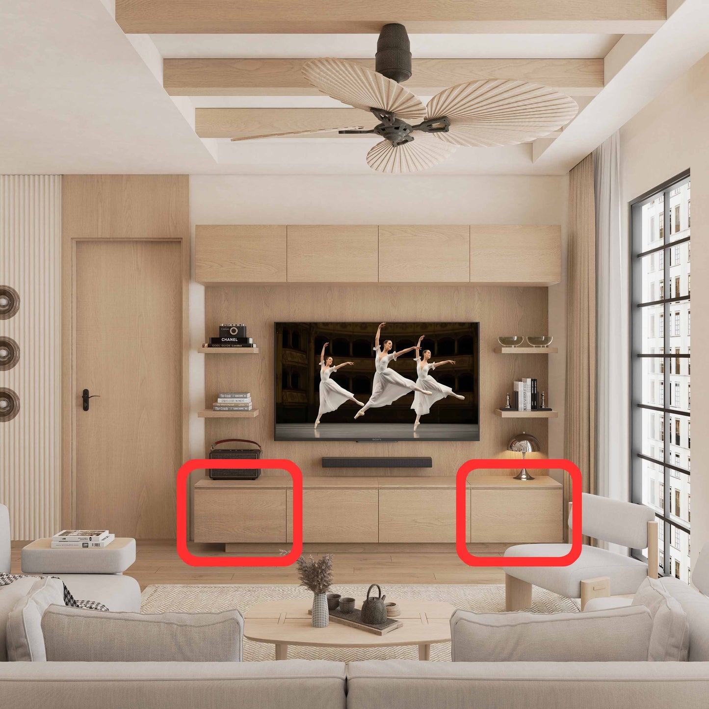 Capri Base L and R Cabinet (H)