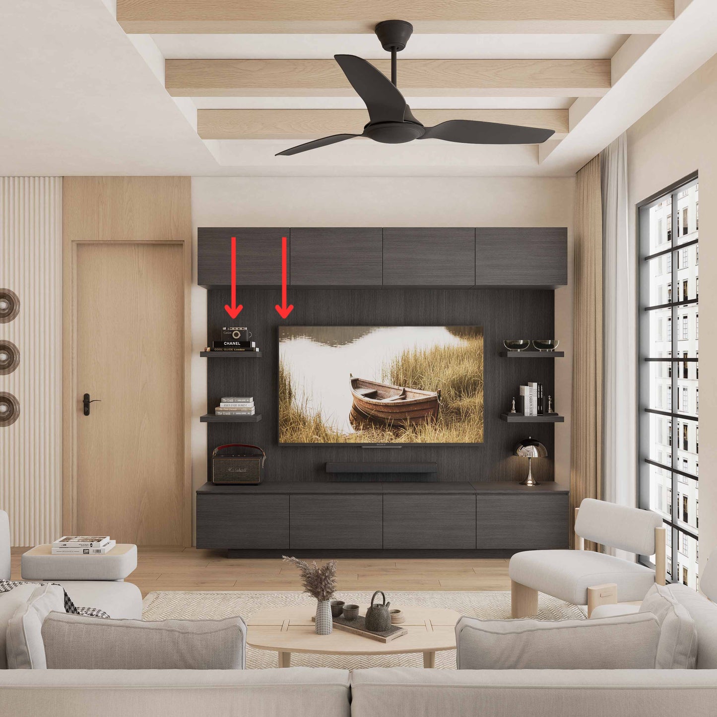 Devonshire 53" WallPanel 2-Pak